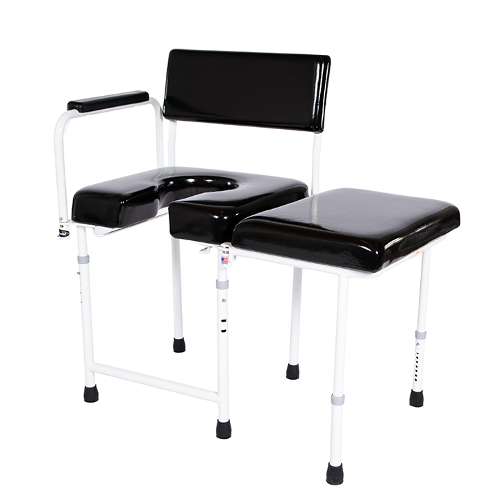 202 Rehab Shower/Commode Chair-Bath/Toilet Modular System